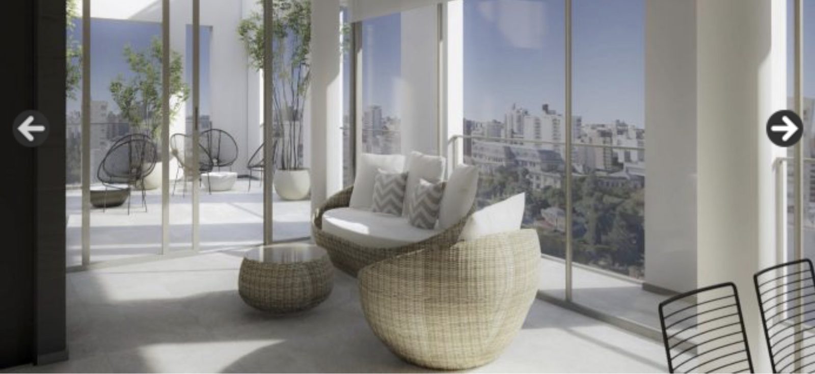 Próximo desarrollo · terraza