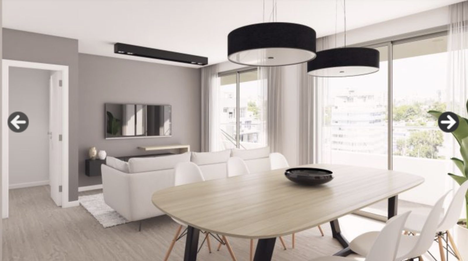 Próximo desarrollo · living comedor
